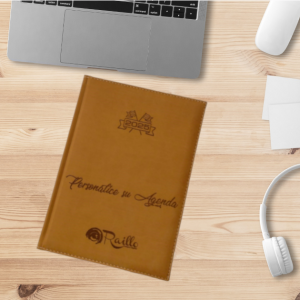 Agenda personalizada con laser
