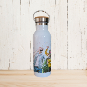 Botella Aluminio 500ml milky
