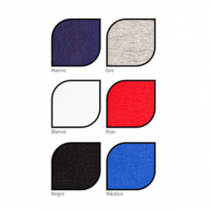 Camiseta unisex algodon colores