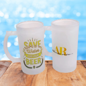 Jarra cerveza cristal 500ml personalizadas