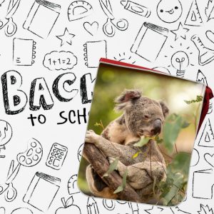 Mochila personalizada con fondo peq