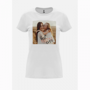 Camiseta Mujer Algodon personalizad